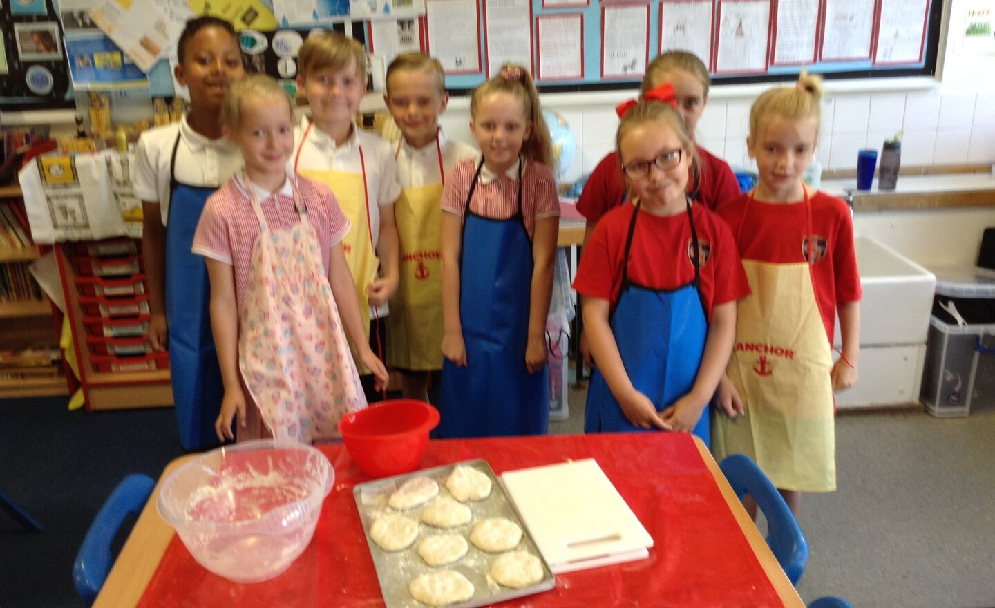 Image of Year 4 Egyptian Bread Making 